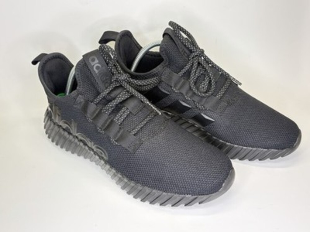 adidas Kaptir 3.0 Triple Black Men's Size 9 Running Shoes Sneakers IF7316